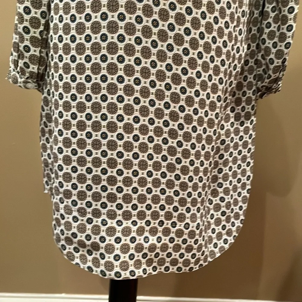 Tory Burch Long Sleeve Shirt‎ Dress Size 4 NWOT